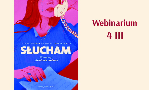 Grafika wprowadzająca - sylwetka kobieta rozmawiająca przez telefon 